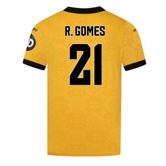 Billige Fotballdrakt Wolves Rodrigo Gomes #21 Replika Hjemmedrakt 2025-26 Kortermet